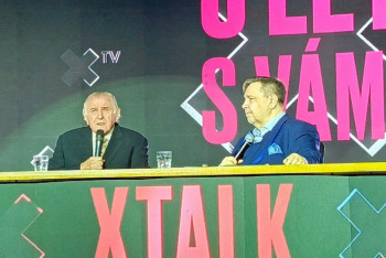 Mečiar s Klausem a Zemanem. V Praze bylo rušno Mečiar s Klausem a Zemanem. V Praze bylo rušno